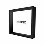 un cadre noir sonogram