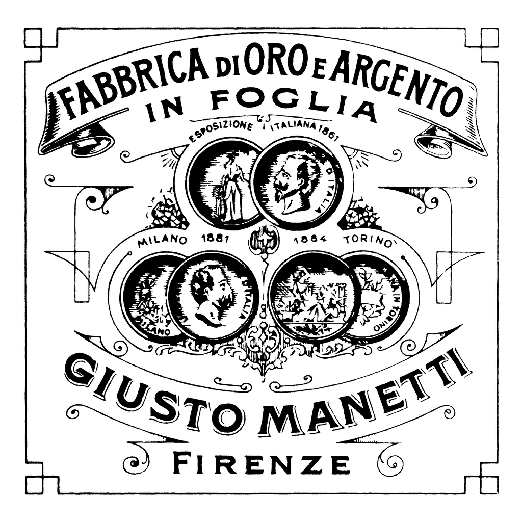 logo d'un fabricant de feuilles d'or