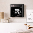 photo d'un cadre Sonogram argent