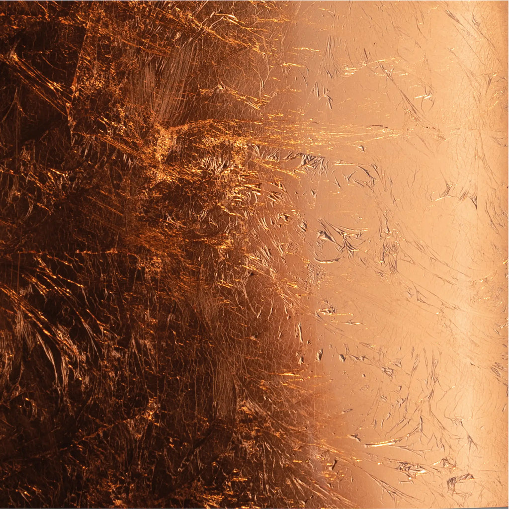 détail d'une feuille de cuivre sonogram