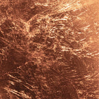 détail d'une feuille de cuivre