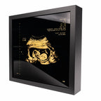 photo d'un cadre Sonogram gold or
