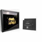 photo d'un cadre Sonogram en or