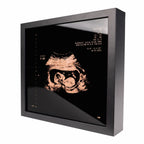 photo d'un cadre Sonogram or rose